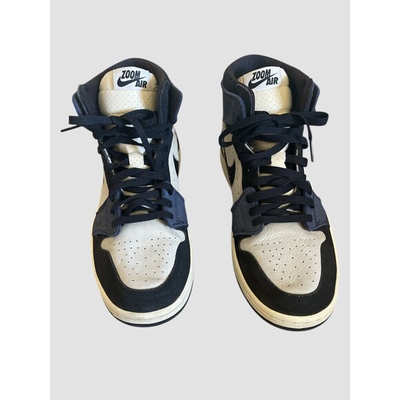 Nike Air Jordan 1 Zoom Air CMFT 2 Sneakers Women's Size 12 Muslin DV1305 - Picture 2 of 9